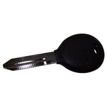 Load image into Gallery viewer, Blank Transponder Key for Jeep TJ, XJ, WJ, KJ, and KK Models Crown Automotive