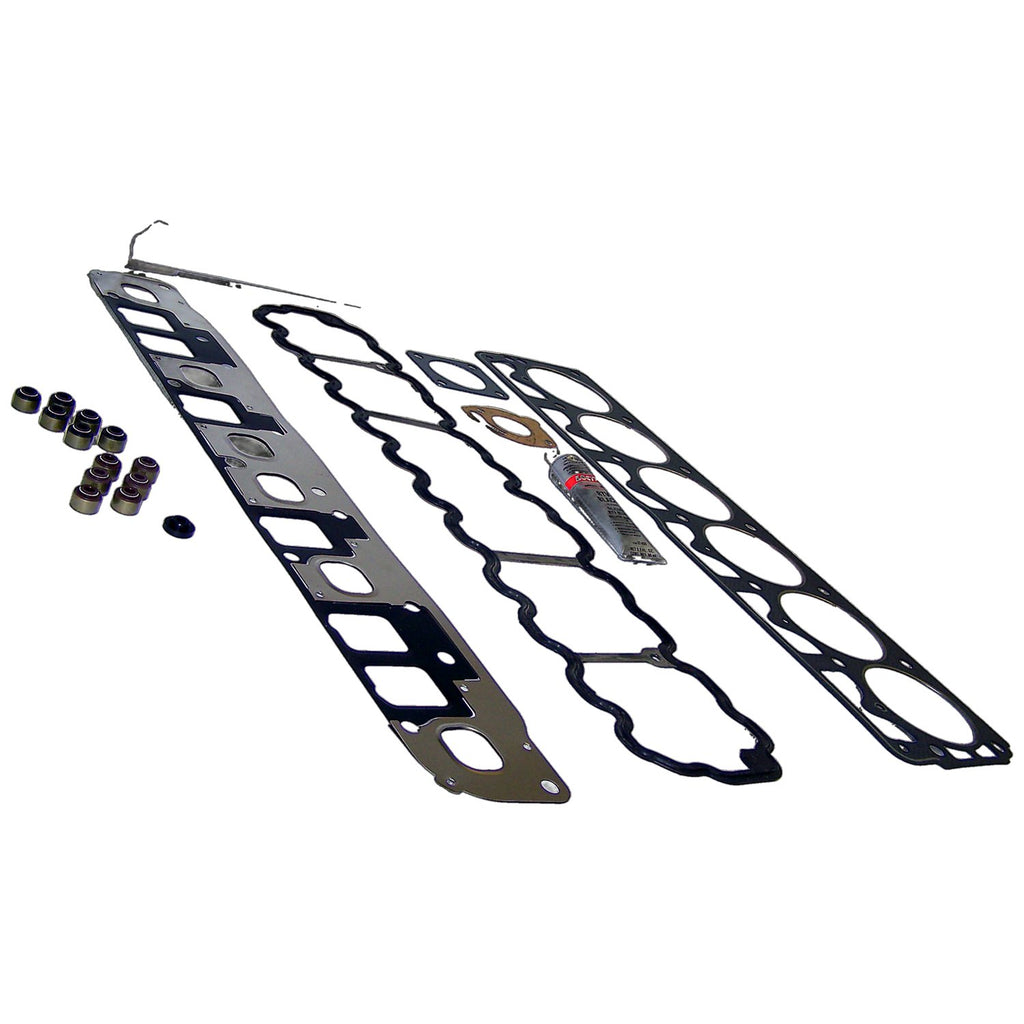 Engine Upper Gasket Set for Select 1999-2006 Jeep TJ, XJ, WJ w/ 4.0L Engine Crown Automotive