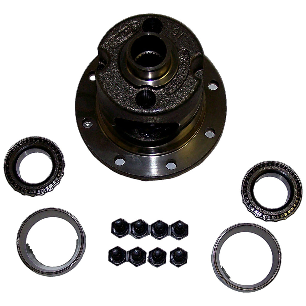 Differential Case Kit for Jeep Vehicles w/ Dana 35 Rear Axle w/ Trac-Lok Uses 7/16 inch Ring Gear Bolts Crown Automotive
