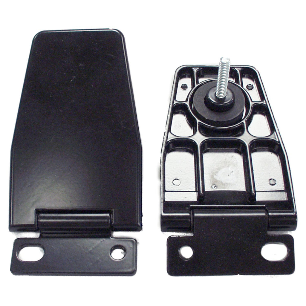 Right Liftgate Hinge for 91-95 Jeep YJ Wrangler or 97-06 Jeep TJ Wrangler, Black Crown Automotive