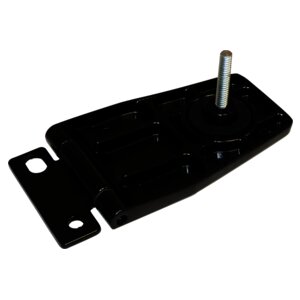 Right Liftgate Hinge for 91-95 Jeep YJ Wrangler or 97-06 Jeep TJ Wrangler, Black Crown Automotive