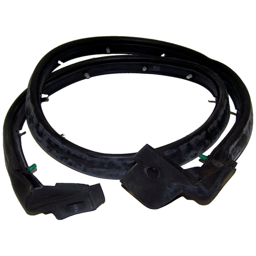 Right Door Weatherstrip for 1997-2006 Jeep TJ Wrangler w/ Half Steel Doors Crown Automotive
