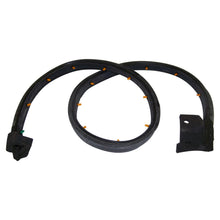 Load image into Gallery viewer, Left Door Weatherstrip for 1997-2006 Jeep TJ Wrangler w/ Half Steel Doors Crown Automotive