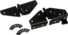 Load image into Gallery viewer, Jeep CJ/YJ Windshield Hinge Pair 76-95 CJ and Wrangler YJ Powdercoat Black Kentrol