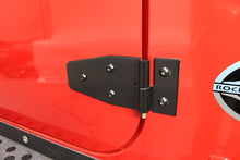 Load image into Gallery viewer, JEEP CJ/YJ/TJ Lower Door Hinge Pair 76-06 CJ and Wrangler YJ/TJ Powdercoat Black Kentrol