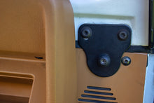 Load image into Gallery viewer, Jeep CJ/YJ Interior Windshield Brackets Pair 76-95 CJ and Wrangler YJ Powdercoat Black Kentrol