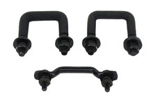 Load image into Gallery viewer, Jeep CJ Windshield Tie Down Kit 55-86 CJ Powdercoat Black Kentrol