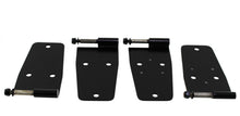 Load image into Gallery viewer, Jeep CJ/YJ Hardtop Door Hinge Set 4 Pieces 76-93 CJ and Wrangler YJ Powdercoat Black Kentrol