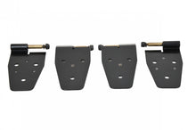 Load image into Gallery viewer, Jeep YJ Door Hinge Set 4 Pieces 87-95 Wrangler TJ Powdercoat Black Kentrol