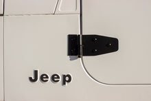 Load image into Gallery viewer, Jeep YJ Door Hinge Set 4 Pieces 87-95 Wrangler TJ Powdercoat Black Kentrol