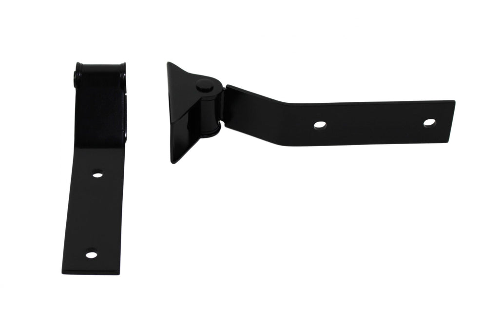 Jeep YJ Tailgate Hinge Pair 87-95 Wrangler TJ Powdercoat Black Kentrol