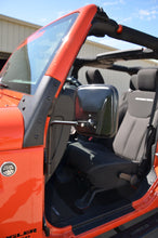 Load image into Gallery viewer, JEEP CJ/YJ/TJ/JK Outback Mirrors Pair 76-18 CJ and Wrangler YJ/TJ/JK Powdercoat Black Kentrol