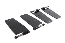 Load image into Gallery viewer, Jeep CJ/YJ Hardtop Door Hinge Set Without Mirror Holes 4 Pieces 76-93 CJ and Wrangler YJ Powdercoat Black Kentrol