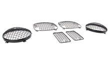 Load image into Gallery viewer, Jeep TJ Wire Mesh Guard Set 6 Pieces 97-06 Wrangler TJ Powdercoat Black Kentrol