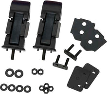 Load image into Gallery viewer, Jeep TJ Hood Catch Pair 97-06 Wrangler TJ Powdercoat Black Kentrol