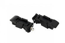 Load image into Gallery viewer, Jeep TJ Hood Catch Pair 97-06 Wrangler TJ Powdercoat Black Kentrol