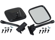 Load image into Gallery viewer, Jeep TJ/JK E-Z Detach Mirrors Pair 97-18 Wrangler TJ/JK Powdercoat Black Kentrol