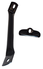 Load image into Gallery viewer, Jeep CJ Battery Tray with support arm 76-86 CJ Powdercoat Black Kentrol