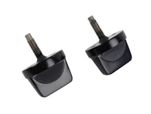 Load image into Gallery viewer, Jeep CJ/YJ Windshield Knobs Pair 76-95 CJ and Wrangler YJ Powdercoat Black Kentrol