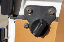 Load image into Gallery viewer, Jeep CJ/YJ Windshield Knobs Pair 76-95 CJ and Wrangler YJ Powdercoat Black Kentrol