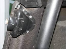 Load image into Gallery viewer, Jeep CJ/YJ Interior Door Latch Brackets Pair 81-95 CJ and Wrangler YJ Powdercoat Black Kentrol