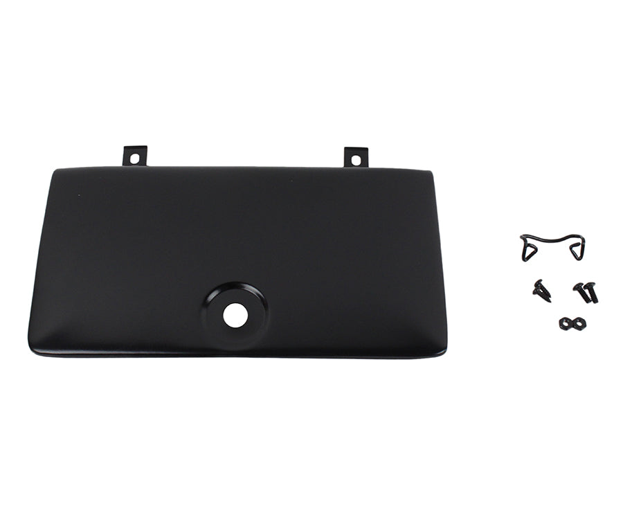 Jeep CJ Glove Box Door Use with OE Key Lock 72-86 CJ Powdercoat Black Kentrol