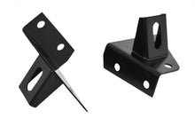 Load image into Gallery viewer, Jeep CJ/YJ Light Bracket Pair 76-95 CJ and Wrangler YJ Powdercoat Black Kentrol