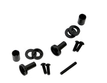 Load image into Gallery viewer, Jeep YJ Mirror Relocation Bracket Pair 87-95 Wrangler TJ Powdercoat Black Kentrol