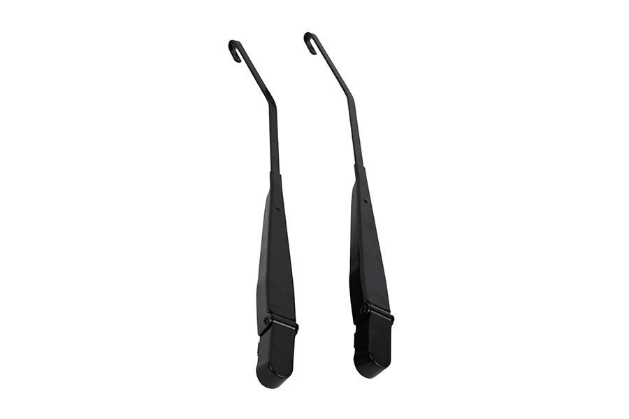 Jeep TJ Windshield Wiper Arms Pair 97-06 Wrangler TJ Powdercoat Black Kentrol