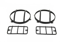 Load image into Gallery viewer, Jeep TJ Euro Light Guard Set 4 Pieces 97-06 Wrangler TJ Powdercoat Black Kentrol