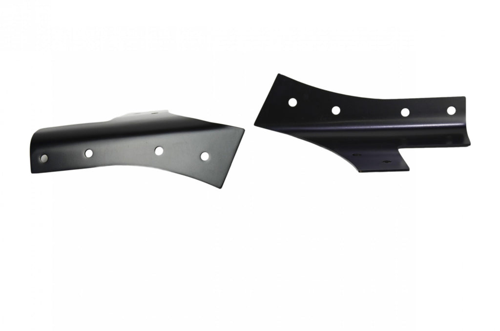 Jeep JK Windshield Supports Pair 07-18 Wrangler JK Powdercoat Black Kentrol