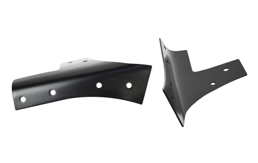 Jeep JK Windshield Supports Pair 07-18 Wrangler JK Powdercoat Black Kentrol