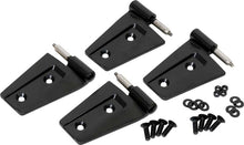 Load image into Gallery viewer, Jeep JK Door Hinge Set 4 Pieces 2 Door 07-18 Wrangler JK Powdercoat Black Kentrol
