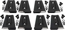 Load image into Gallery viewer, Jeep JK Door Hinge Set 8 Pieces 4 Door 07-18 Wrangler JK Powdercoat Black Kentrol