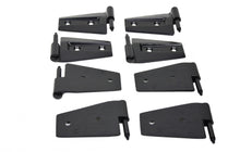 Load image into Gallery viewer, Jeep JK Door Hinge Set 8 Pieces 4 Door 07-18 Wrangler JK Powdercoat Black Kentrol