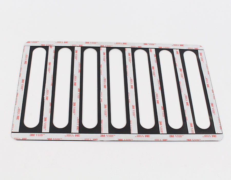 Jeep JK Hood Vent 07-18 Wrangler JK Powdercoat Black Kentrol