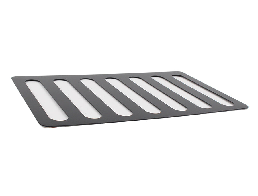 Jeep JK Hood Vent 07-18 Wrangler JK Powdercoat Black Kentrol