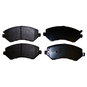 Front Brake Pad Set for 2002-2007 Jeep KJ Liberty, Left and Right Crown Automotive