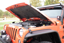 Load image into Gallery viewer, Jeep JK Hoold Lift Support Black Painted Steel Kentrol