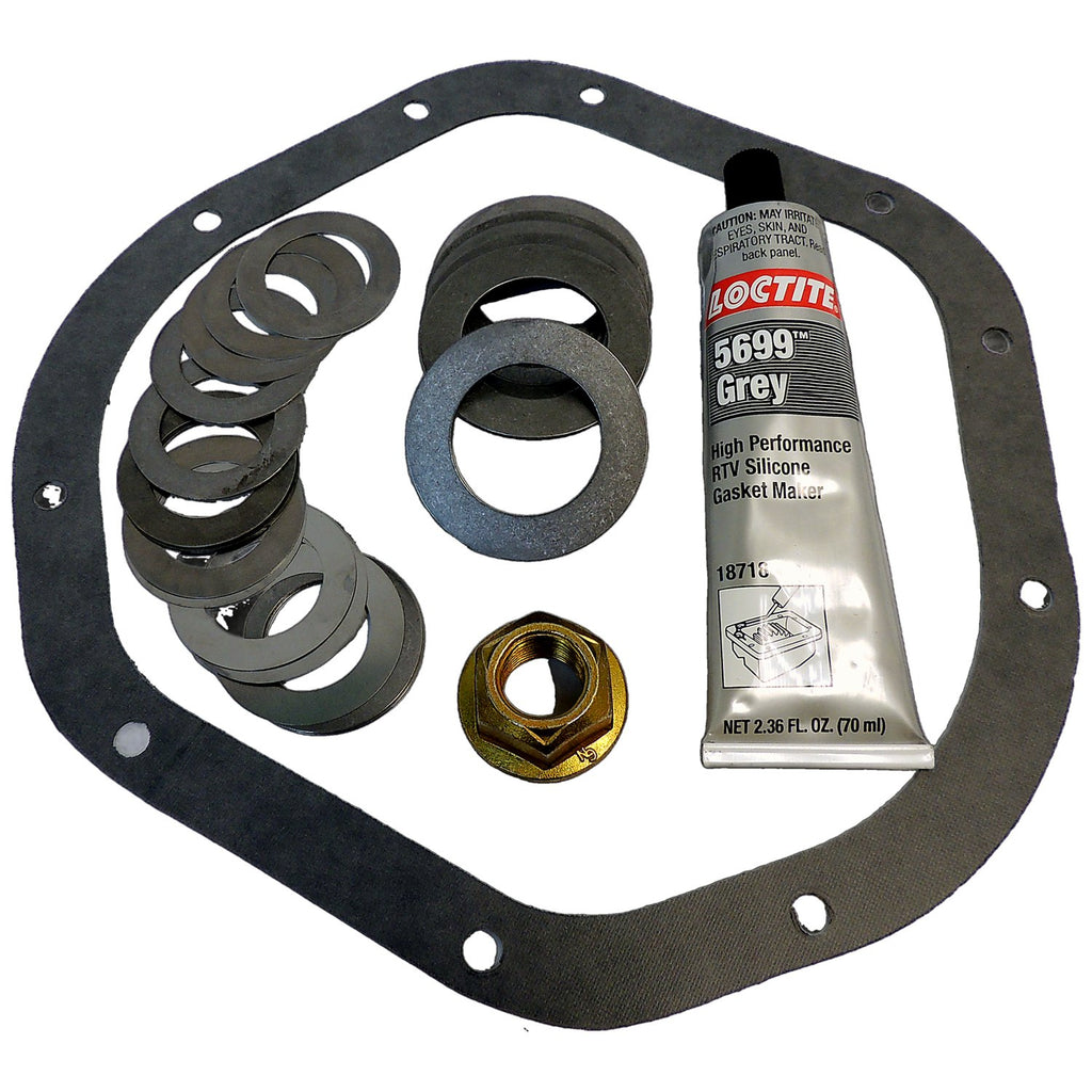Pinion Shim Kit for 03-06 Jeep TJ Wrangler w/ D44 Rear Axle w/ Tru-Lok Diff. Crown Automotive