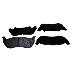 Rear Brake Pad Set for 2003-2006 Jeep TJ Wrangler w/ Rear Disc Brakes Crown Automotive