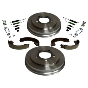 Rear Drum Brake Service Kit for 2007-2017 Jeep MK Compass / Patriot Crown Automotive