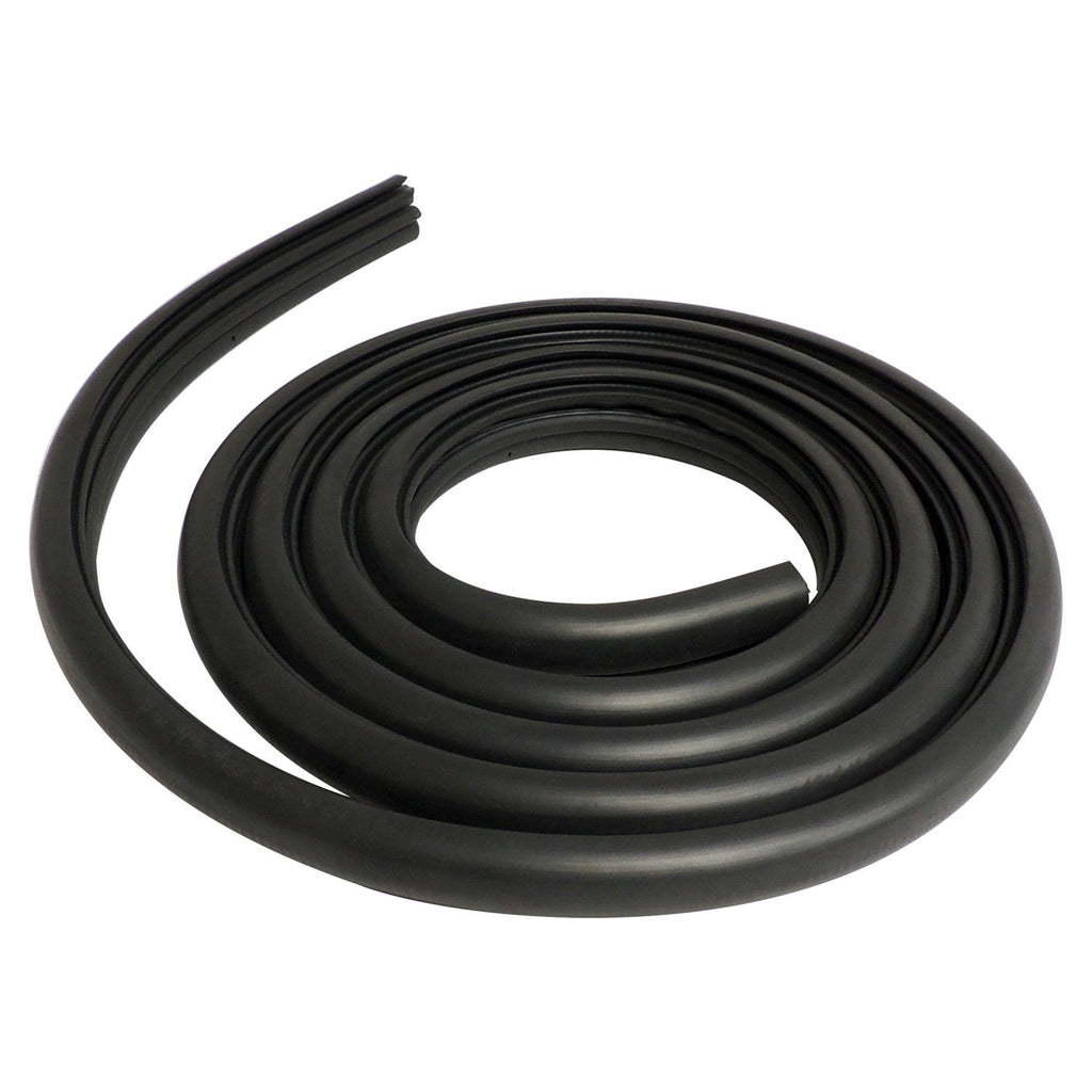 Rear Door Weatherstrip for 2008-12 Jeep KK Liberty, Black Rubber, Left or Right Crown Automotive