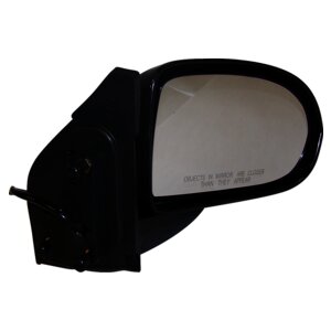 Right Power, Manual Folding Mirror for 2007-2010 Jeep MK Compass, Textured Black Crown Automotive