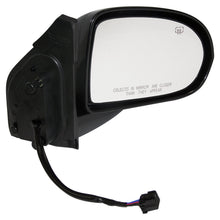 Load image into Gallery viewer, Right Power Heated, Manual Folding Mirror for 07-15 Jeep MK Compass, Black Crown Automotive