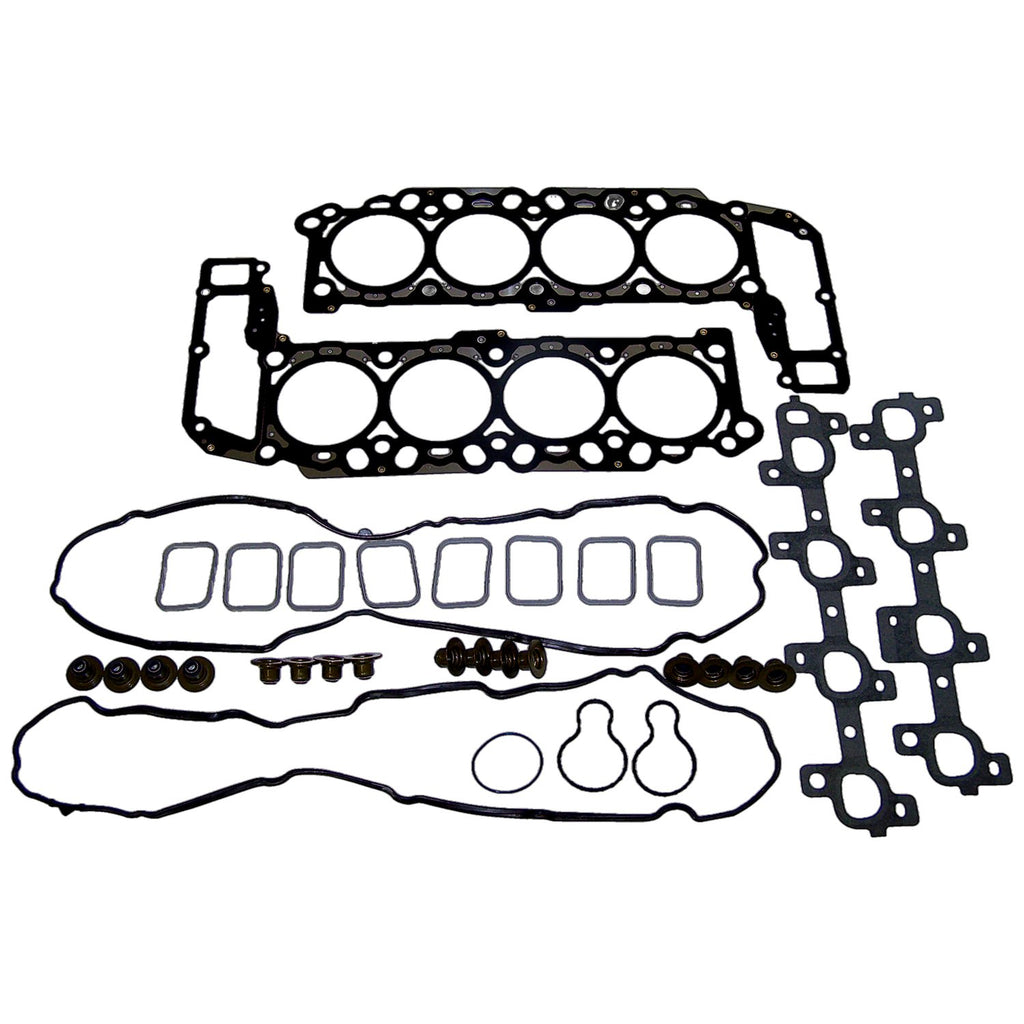 Upper Gasket Set for 1999-2003 Jeep WJ, WG Grand Cherokee w/ 4.7L Engine Crown Automotive