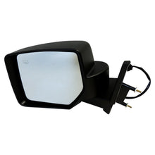 Load image into Gallery viewer, Black ; Left Power, Heated, Manual Folding Mirror for 2011-2015 Jeep MK Patriot Crown Automotive