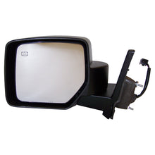 Load image into Gallery viewer, Black ; Left Power, Heated, Manual Folding Mirror for 2007-2014 Jeep MK Patriot Crown Automotive