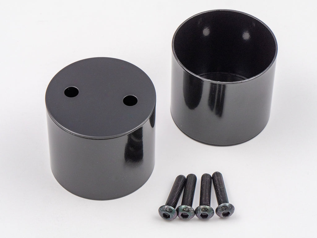 Door Mirror Cup Kit Jeep '20-26 Gladiator '18-26 Wrangler JL '07-'18 Wrangler JK Black Bestop