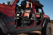 Load image into Gallery viewer, Jeep Tube Doors HighRock 4x4 Element Doors For Jeep 2020-2024 Gladiator Front Matte Black Bestop